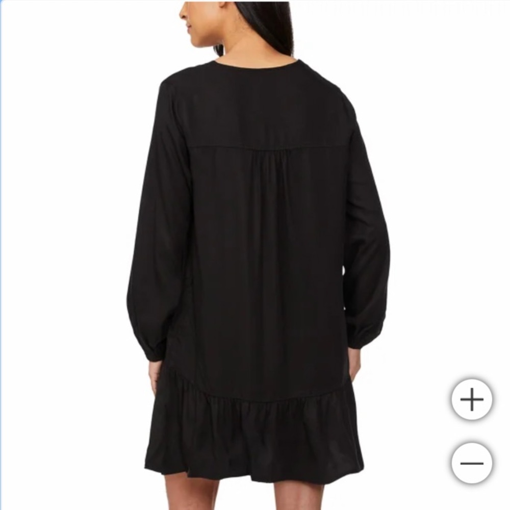 ☀️NWT Buffalo Long Sleeve Dress Black Size Large - Picture 3 of 14
